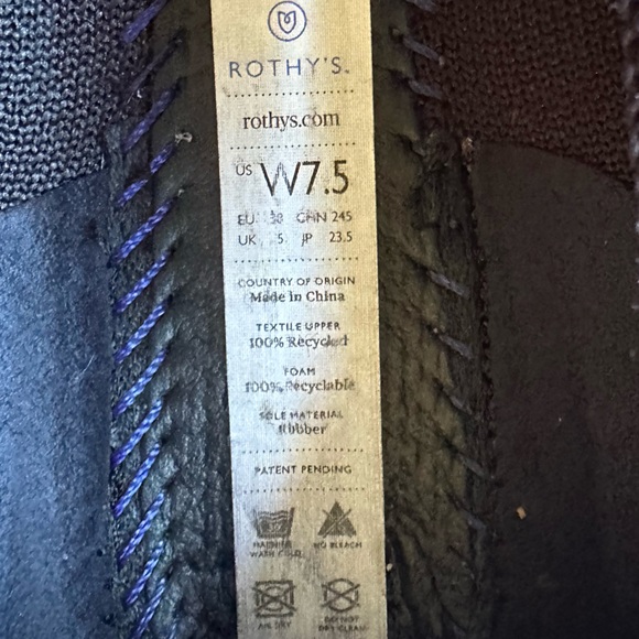 Rothy's | Black The Flat Round Toe Ballet Flats - Picture 6 of 8